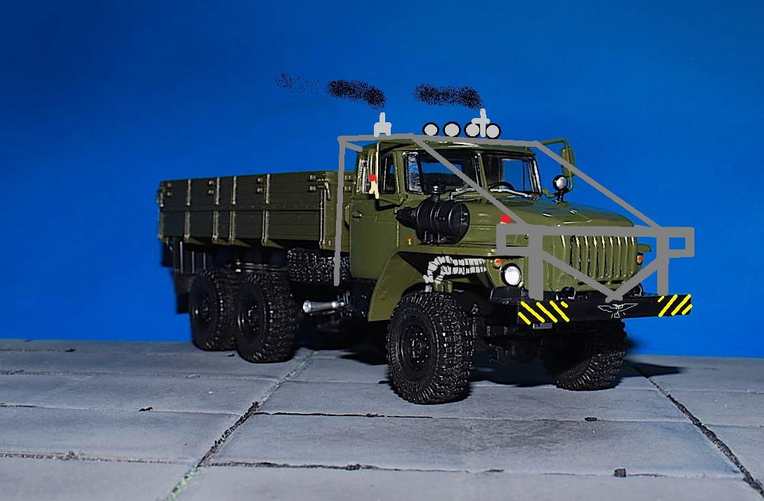 rc ural 4320 truck